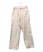 ORCIVALオーシバル）の古着「カツラギイージーパンツ」｜アイボリー