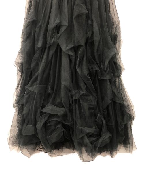 Belle vintage（ベル ヴィンテージ）Belle vintage (ベル ヴィンテージ) ボリュームチュールスカート ブラック サイズ:FREEの古着・服飾アイテム