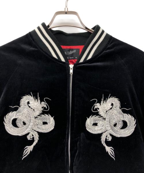 hoshihime（ホシヒメ）hoshihime (ホシヒメ) スカジャン ブラック サイズ:LLの古着・服飾アイテム