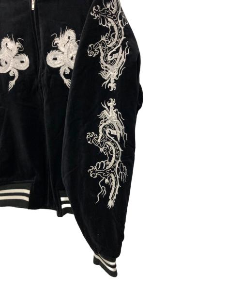 hoshihime（ホシヒメ）hoshihime (ホシヒメ) スカジャン ブラック サイズ:LLの古着・服飾アイテム