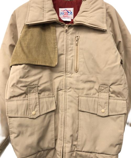 SQUIRE（スクワイヤ）SQUIRE (スクワイヤ) ミリタリーブルゾン ベージュ サイズ:40の古着・服飾アイテム