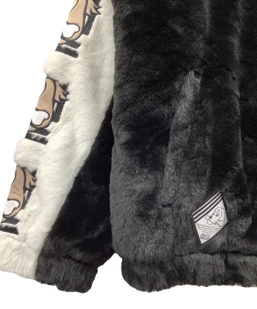 GALFY（ガルフィー）GALFY (ガルフィー) 東京リベンジャーズ (東京リベンジャーズ) ファーブルゾン ブラック サイズ:XL 未使用品の古着・服飾アイテム