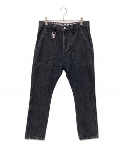 中古・古着通販】NOREMID (ノーリミッド) デニムパンツ ブラック