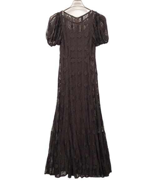 CLANE（クラネ）CLANE (クラネ) レースワンピース ブラウンの古着・服飾アイテム