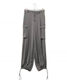 EVERYDAY I LIKE.（エヴリデイ アイ ライク）の古着「サテンカーゴパンツ」｜カーキ