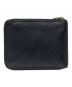 COMME des GARCONS (コムデギャルソン) WASHED WALLET ブラック：12000円