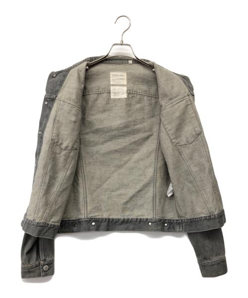 HELMUT LANG（ヘルムートラング）HELMUT LANG (ヘルムートラング) デニムジャケット グレー サイズ:44の古着・服飾アイテム