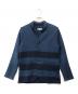 STUDIO D'ARTISAN（ステュディオダルチザン）の古着「インディゴニットテーラードジャケット」｜ネイビー