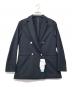 ANCHOR WOMAN（アンカーウーマン）の古着「ダブルジャケット」｜ネイビー