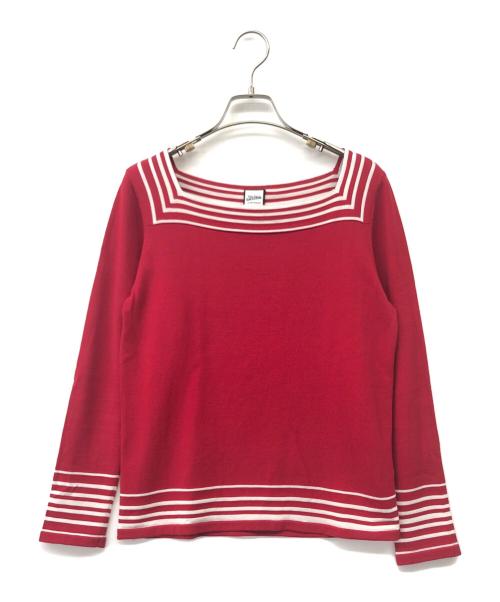 Jean Paul GAULTIER（ジャンポールゴルチェ）Jean Paul GAULTIER (ジャンポールゴルチェ) ニット レッド サイズ:38の古着・服飾アイテム
