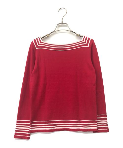 Jean Paul GAULTIER（ジャンポールゴルチェ）Jean Paul GAULTIER (ジャンポールゴルチェ) ニット レッド サイズ:38の古着・服飾アイテム