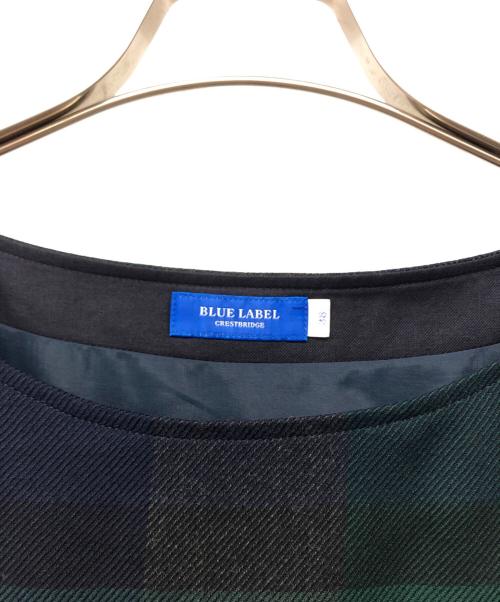 BLUE LABEL CRESTBRIDGE（ブルーレーベルクレストブリッジ）BLUE LABEL CRESTBRIDGE (ブルーレーベルクレストブリッジ) ワンピース ネイビー サイズ:38の古着・服飾アイテム