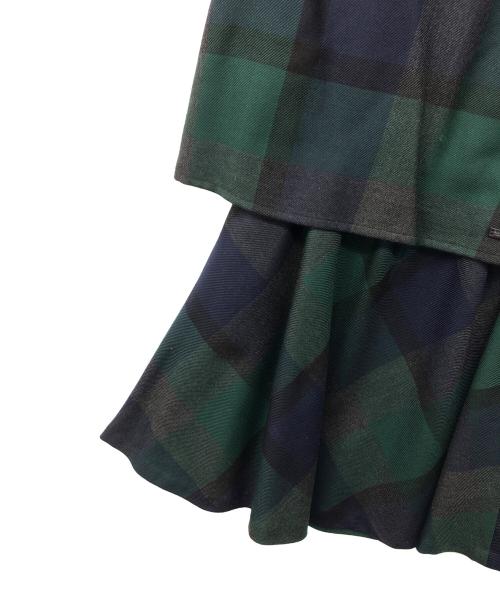 BLUE LABEL CRESTBRIDGE（ブルーレーベルクレストブリッジ）BLUE LABEL CRESTBRIDGE (ブルーレーベルクレストブリッジ) ワンピース ネイビー サイズ:38の古着・服飾アイテム