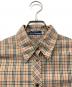 中古・古着 BURBERRY BLUE LABEL (バーバリーロンドンブルーレーベル) 半袖シャツ ベージュ サイズ:38：5000円