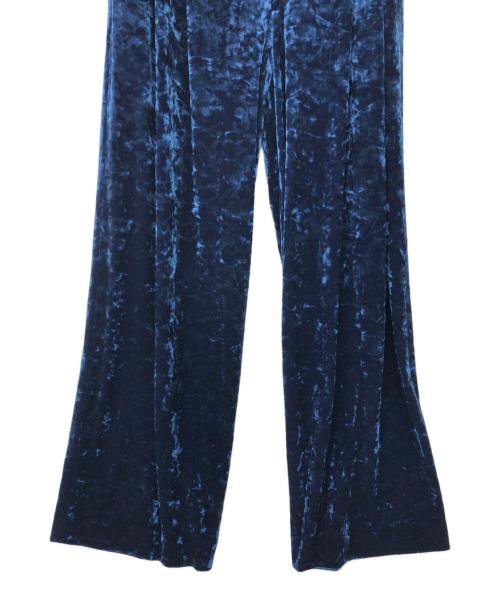 STUNNING LURE（スタニングルアー）STUNNING LURE (スタニングルアー) ベロアパンツ ネイビー サイズ:1の古着・服飾アイテム