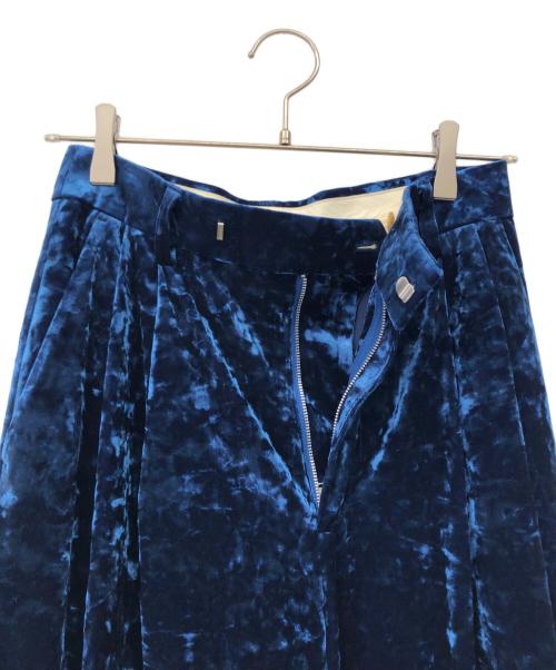 STUNNING LURE（スタニングルアー）STUNNING LURE (スタニングルアー) ベロアパンツ ネイビー サイズ:1の古着・服飾アイテム