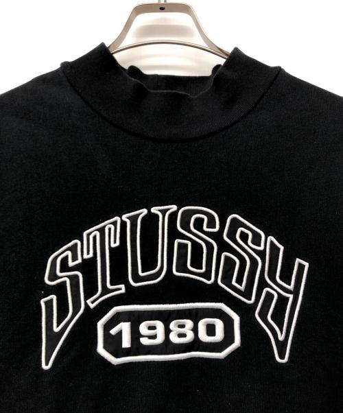 stussy（ステューシー）stussy (ステューシー) スウェット ブラック サイズ:Mの古着・服飾アイテム