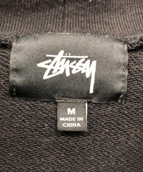 stussy（ステューシー）stussy (ステューシー) スウェット ブラック サイズ:Mの古着・服飾アイテム