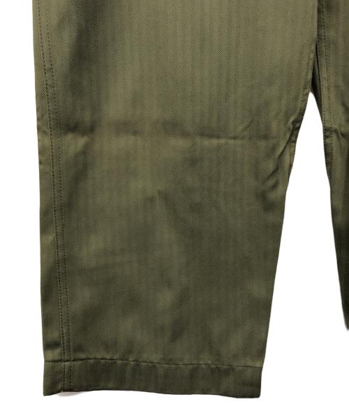 INTERIM（インテリム）INTERIM (インテリム) SUPIMA HERRINGBONE M-43 FIELD TROUSERSSUPIMA HERRINGBONE M-43 FIELD TROUSERS オリーブ サイズ:3の古着・服飾アイテム