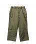INTERIM（インテリム）の古着「SUPIMA HERRINGBONE M-43 FIELD TROUSERSSUPIMA HERRINGBONE M-43 FIELD TROUSERS」｜オリーブ
