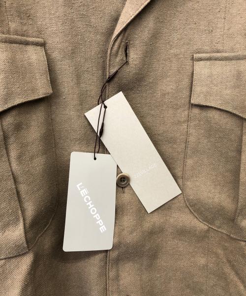 221 VILLAGE（ニーニーイチビレッジ）221 VILLAGE (ニーニーイチビレッジ) SILK LINEN SAFARI SHIRTJACKET カーキ サイズ:2の古着・服飾アイテム