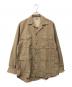 221 VILLAGE (ニーニーイチビレッジ) SILK LINEN SAFARI SHIRTJACKET カーキ サイズ:2：12000円