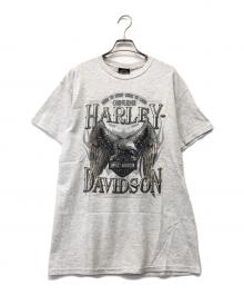 HARLEY-DAVIDSON（ハーレーダビッドソン）の古着「半袖カットソー」｜グレー