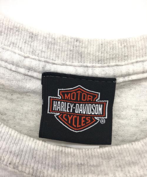 HARLEY-DAVIDSON（ハーレーダビッドソン）HARLEY-DAVIDSON (ハーレーダビッドソン) 半袖カットソー グレー サイズ:Mの古着・服飾アイテム