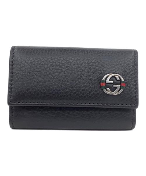 GUCCI（グッチ）GUCCI (グッチ) キーケース ブラックの古着・服飾アイテム