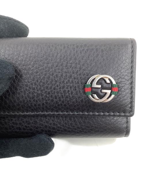 GUCCI（グッチ）GUCCI (グッチ) キーケース ブラックの古着・服飾アイテム