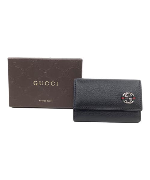 GUCCI（グッチ）GUCCI (グッチ) キーケース ブラックの古着・服飾アイテム