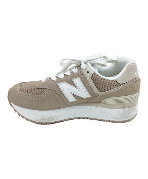 NEW BALANCE（ニューバランス）NEW BALANCE (ニューバランス)  NEW BALANCE ベージュ サイズ:25の古着・服飾アイテム