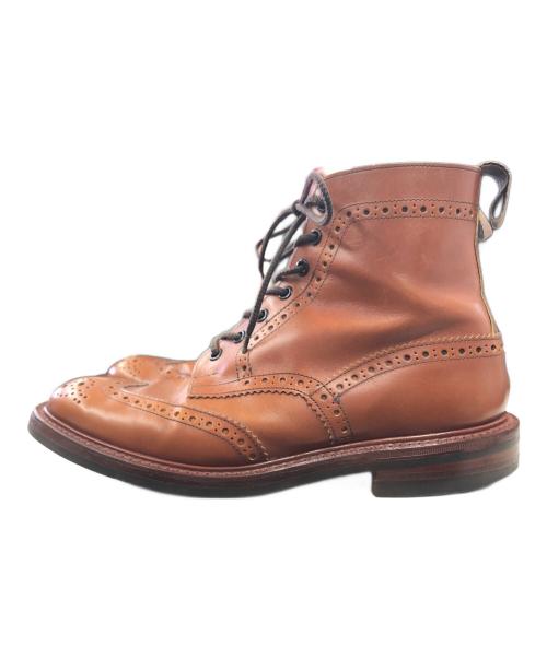 Tricker's（トリッカーズ）Tricker's (トリッカーズ) レースアップブーツ ブラウン サイズ:8.5の古着・服飾アイテム