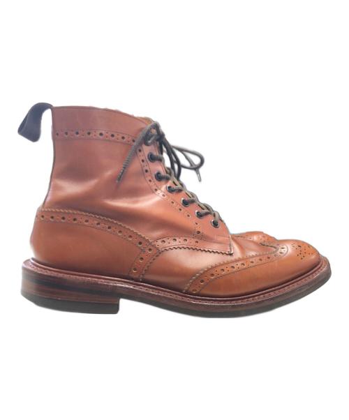 Tricker's（トリッカーズ）Tricker's (トリッカーズ) レースアップブーツ ブラウン サイズ:8.5の古着・服飾アイテム