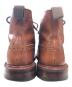 中古・古着 Tricker's (トリッカーズ) レースアップブーツ ブラウン サイズ:8.5：19000円