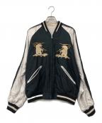 テーラー東洋×BEAMSテーラートウヨウ×ビームス）の古着「リバーシブルスカジャン」｜ブラック×ライトグレー