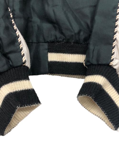 テーラー東洋（テーラートウヨウ）テーラー東洋 (テーラートウヨウ) BEAMS (ビームス) リバーシブルスカジャン ブラック×ライトグレー サイズ:Mの古着・服飾アイテム