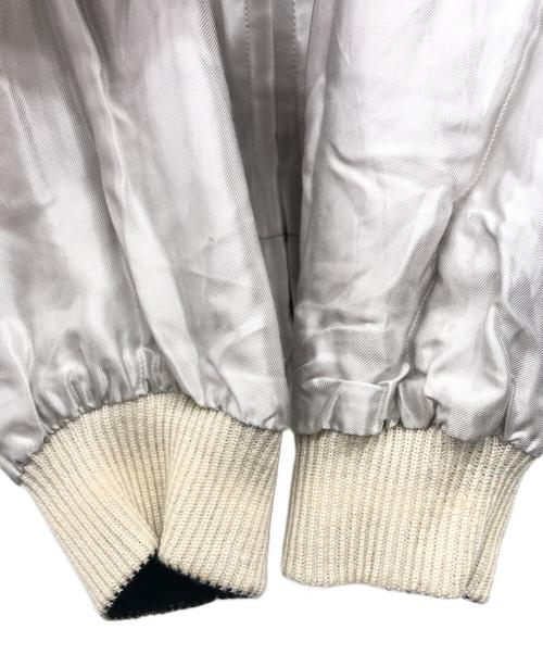 テーラー東洋（テーラートウヨウ）テーラー東洋 (テーラートウヨウ) BEAMS (ビームス) リバーシブルスカジャン ブラック×ライトグレー サイズ:Mの古着・服飾アイテム