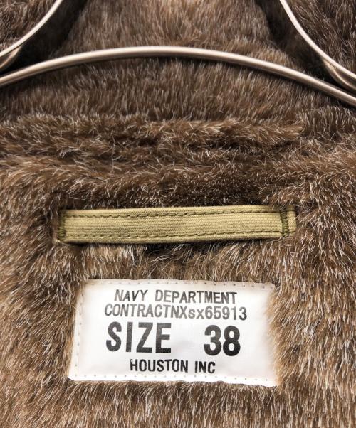 HOUSTON（ヒューストン）HOUSTON (ヒューストン) N-1デッキジャケット カーキ サイズ:38の古着・服飾アイテム
