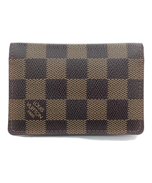 LOUIS VUITTON（ルイ ヴィトン）LOUIS VUITTON (ルイ ヴィトン) カードケース オーガナイザー・ドゥ・ポッシュ ブラウンの古着・服飾アイテム