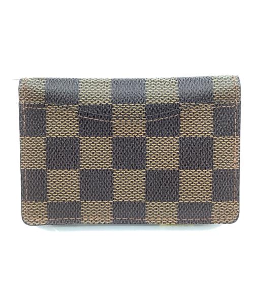 LOUIS VUITTON（ルイ ヴィトン）LOUIS VUITTON (ルイ ヴィトン) カードケース オーガナイザー・ドゥ・ポッシュ ブラウンの古着・服飾アイテム
