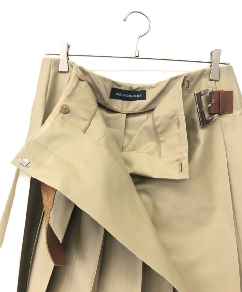 MADISON BLUE（マディソンブルー）MADISON BLUE (マディソンブルー) プリーツスカート ベージュ サイズ:Sの古着・服飾アイテム