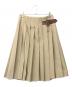 MADISON BLUE（マディソンブルー）の古着「プリーツスカート」｜ベージュ