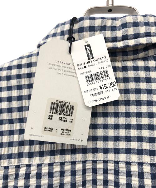 LEVI'S（リーバイス）LEVI'S (リーバイス) ジャケット ネイビー×アイボリー サイズ:M 未使用品の古着・服飾アイテム