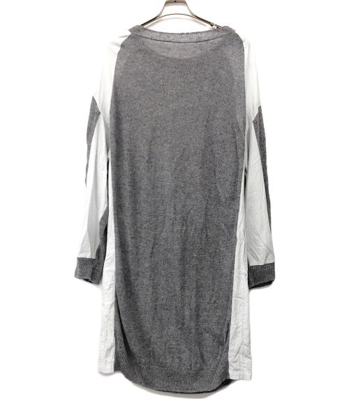 Y's（ワイズ）Y's (ワイズ) ニットワンピース グレー サイズ:2の古着・服飾アイテム