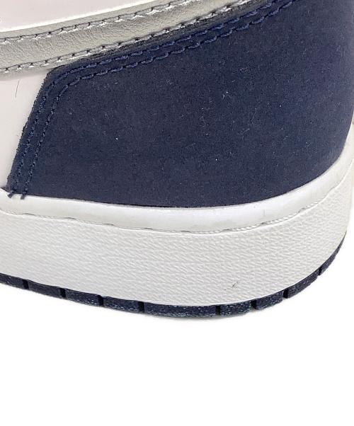 NIKE（ナイキ）NIKE (ナイキ) Air Jordan 1 High OG CO.JP ホワイト×ネイビー サイズ:24.5cmの古着・服飾アイテム