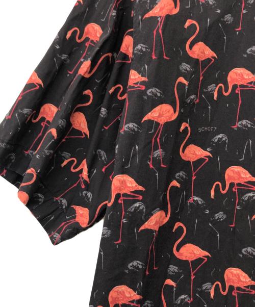 Schott（ショット）Schott (ショット) 半袖シャツ ブラック サイズ:XLの古着・服飾アイテム