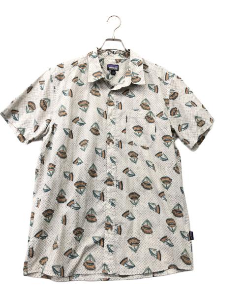 Patagonia（パタゴニア）Patagonia (パタゴニア) ゴー・トゥ・シャツ ベージュ サイズ:Lの古着・服飾アイテム