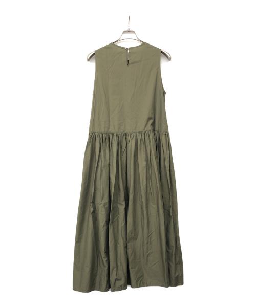 universal tissu（ユニバーサルティシュ）universal tissu (ユニバーサルティシュ) ノースリーブワンピース オリーブ サイズ:不明の古着・服飾アイテム