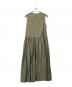 universal tissu (ユニバーサルティシュ) ノースリーブワンピース オリーブ サイズ:不明：6000円